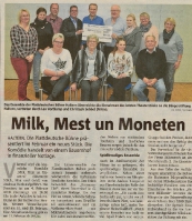 Milk, Mest un Moneten ( Halterner Zeitung)
