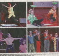 Fliegende Zwerge im Mitmachzirkus (Halterner Zeitung im November 2019)