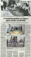 Deutschlandstühle - Halterner Zeitung im Oktober 2020