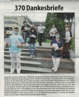 Bürgerstiftung übergibt 370 Dankesbriefe - Stadtspiegel im Juli 2020 -