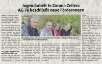 AG 78 beschließt neue Förderungen - Halterner Zeitung im Dezember 2020