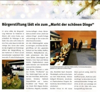 Markt der schönen Dinge - Lokallust im Dezember 2021